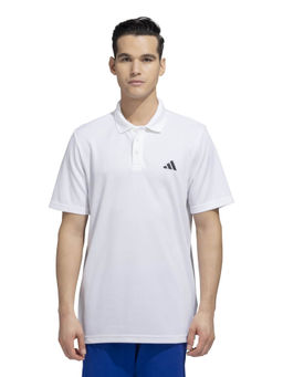 adidas - TR-ES POLO White Solid T-Shirt