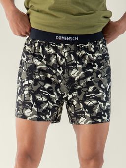 DaMENSCH - Grey Breeze Ultra-Light Printed Cotton Inner Boxer
