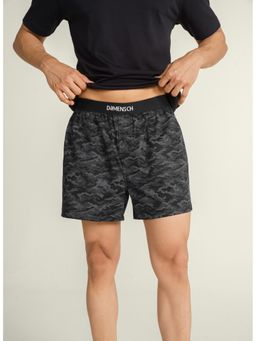 DaMENSCH - Black Breeze Ultra-Light Printed Cotton Inner Boxer