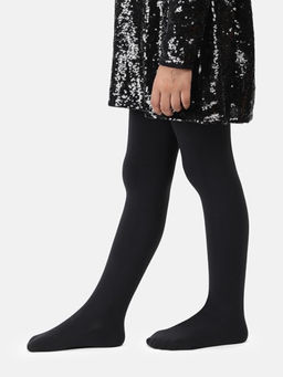 BRACHY - Girls Black Winter Warm Thermal Bottom