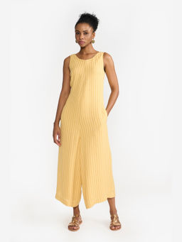 Perona - Melanie Yellow Stripes Jumpsuits