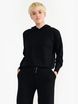 Perona - Aleena Black Hoodie