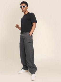 Bene Kleed - Men Loose Balloon Fit Cotton Cargos