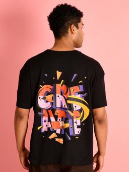 Bene Kleed - Black Men Round Neck Half Sleeves T-Shirt