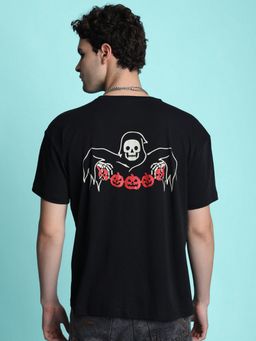 Bene Kleed - Black Crew Neck Men T-Shirt