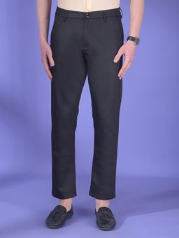 CRIMSOUNE CLUB - Men Black Knitted Pant
