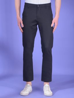 CRIMSOUNE CLUB - Men Black Jacquard Pant