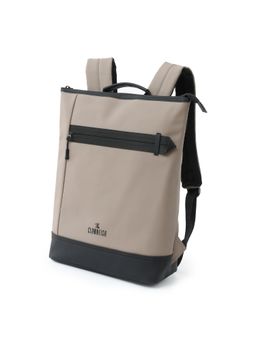 The Clownfish - Brown Solid Pu Backpack
