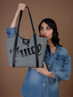 Juicy Couture - Black Solid Pu Handbag