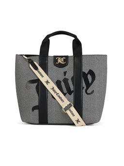 Juicy Couture - Grey Textured Pu Handbag and Detachable Strap