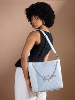 Juicy Couture - Blue Textured Pu Handbag