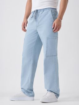 The Souled Store - Blue Solid Jeans