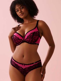 La Vie En Rose - Lightly Lined Lvib Padded T-Shirt Bra Pink