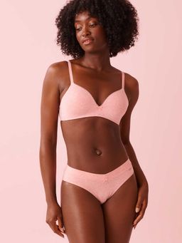 La Vie En Rose - Cotton Bikini Panty Pink
