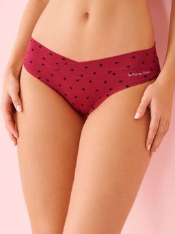 La Vie En Rose - Perfect Fit Bikini Panty Red