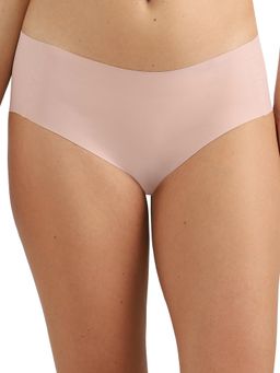 Wacoal - Invisible Comfort Mid-Waist Full Coverage Seamless Everyday Wear Hipster Panty-Pink