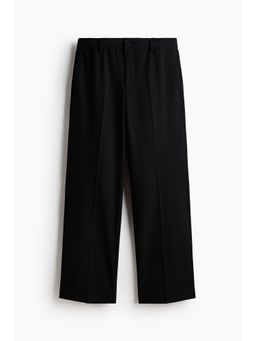 H&M - Men Black Relaxed Fit Trousers