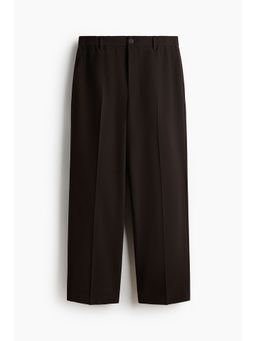 H&M - Men Brown Relaxed Fit Trousers