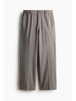 H&M - Men Beige Relaxed Fit Trousers