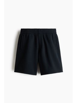 H&M - Men Black Relaxed Fit Sweatshorts