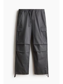 H&M - Men Grey Loose Fit Cargo Pant