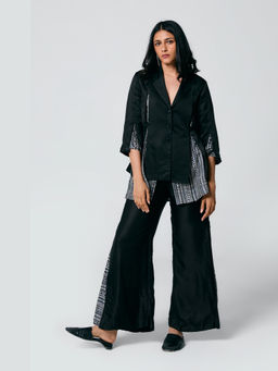 The Burnt Toast - Women Black Jacket with Pants