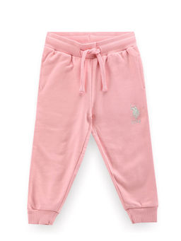 U.S. POLO ASSN. - Girls Drawstring Waist Logo Joggers