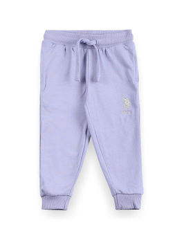 U.S. POLO ASSN. - Girls Cotton Solid Joggers