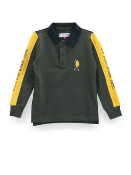 U.S. POLO ASSN. - Boys Long Sleeve Polo T-Shirt