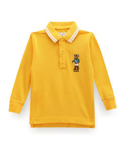 U.S. POLO ASSN. - Boys Mascot Logo Cotton Polo T-Shirt