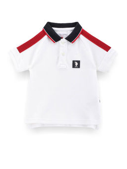 U.S. POLO ASSN. - Boys Taped Cotton Polo T-Shirt