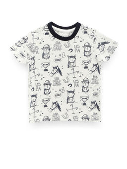 U.S. POLO ASSN. - Boys Graphic Print Cotton T-Shirt