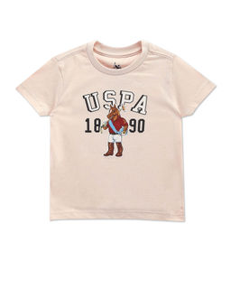 U.S. POLO ASSN. - Boys Mascot Cotton T-Shirt