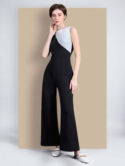 Miss Chase - Multi-Color Polyester Solid Jumpsuit