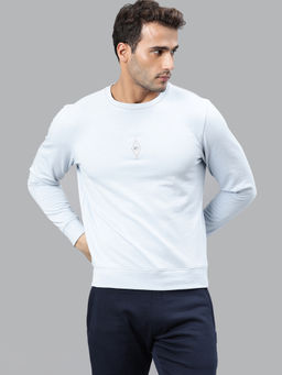 Rare Rabbit - Blue Pullover Sweat Shirt