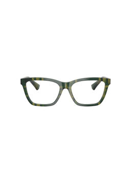 Burberry - Women Acetate Green Rectangle Full Rim Frame (0BE2440)-52