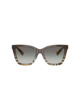 Burberry - Women Acetate Grey Square Full Rim Sunglass (0BE4470)-54