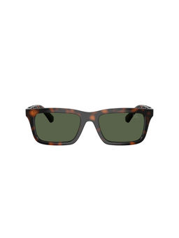 Burberry - Men Injected Green Rectangle Full Rim Sunglass (0BE4475U)-53