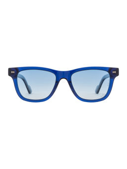 Royal Enfield - Men Acetate Blue Square Full Rim Sunglass (Re-20012)-51