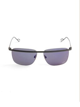Royal Enfield - Men Metal Purple Rectangular Rimless Sunglass (Re-20024)-58