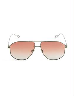 Royal Enfield - Men Metal Brown Aviator Full Rim Sunglass (Re-20031)-61