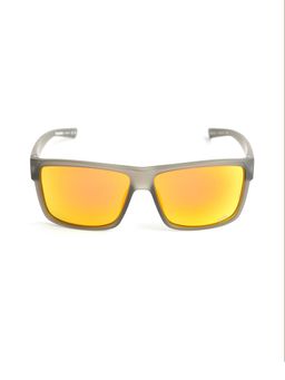 Royal Enfield - Men Tr-90 Orange Rectangle Full Rim Sunglass (Re-20035)-60