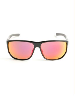 Royal Enfield - Men Tr-90 Red Rectangle Full Rim Sunglass (Re-20036)-62