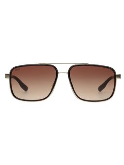 Scott Sunglasses - Men Plastic Brown Square Full Rim Sunglass (Scott 3103 Enzo C1 57 S )-57