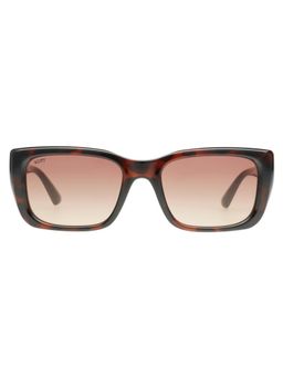 Scott Sunglasses - Women Plastic Brown Rectangle Full Rim Sunglass (Scott 3151 Lindsay C2 S )-53