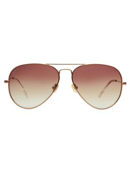 Scott Sunglasses - Men Metal Brown Aviator Full Rim Sunglass (Scott 3155PL Justine C6 S )-58