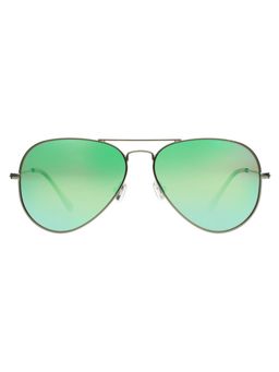 Scott Sunglasses - Men Metal Green Aviator Full Rim Sunglass (Scott 3156PL Triston C2 S )-58
