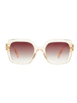 Scott Sunglasses - Women Plastic Wine Square Full Rim Sunglass (Scott 3162 Nola C4 S )-50