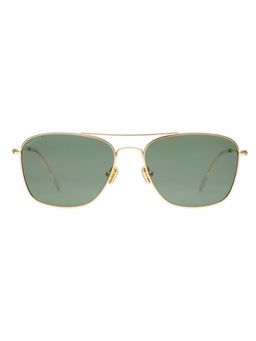 Scott Sunglasses - Men Metal Green Rectangle Full Rim Sunglass (Scott 3196PL Andrey C1 S )-57