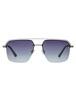 Scott Sunglasses - Men Metal Blue Square Full Rim Sunglass (Scott 3197 Gleb C2 S )-59